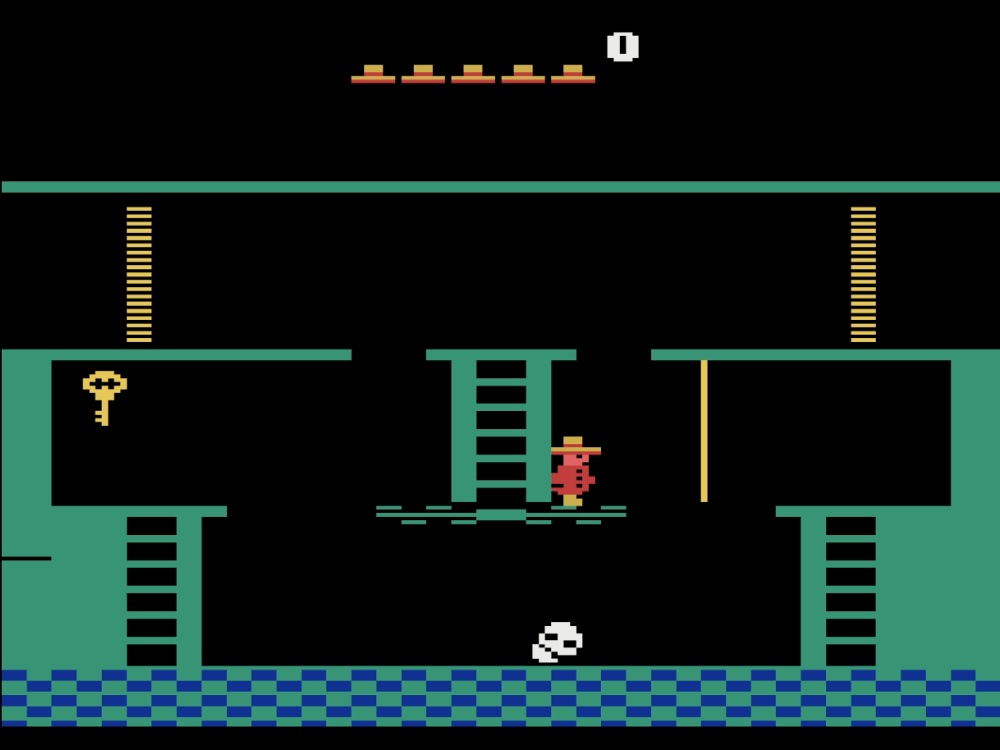 Gameplay of Montezuma's Revenge for Atari 2600